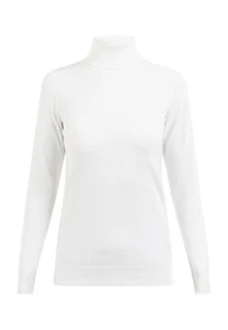 JERSEY SEÑORA B-WARE FAINA T. M/L color BLANCO LANA - Imagen 1 de 6