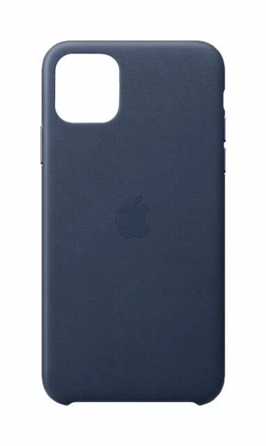 Apple Leather Cover per Apple iPhone 11 Pro Max - Blu notte