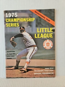Little League World Series Programm 20.08.-23.1975 - Bild 1 von 4