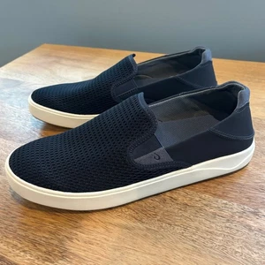 Scarpe da ginnastica OluKai Lae'ahi da uomo blu navy in rete taglia 11 US 44 EUR - Foto 1 di 8