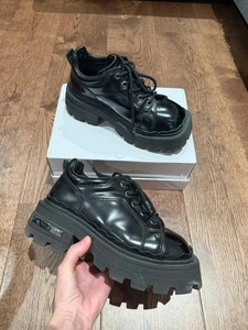Eytys black platform oxfords shoes - Picture 1 of 9