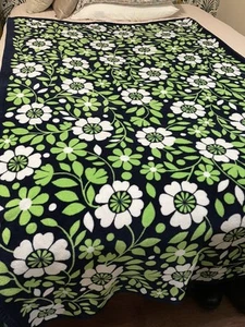 Vera Bradley LUCKY YOU Decke Überwurf Fleece bequem weich bunt irisches Kleeblatt - Bild 1 von 7