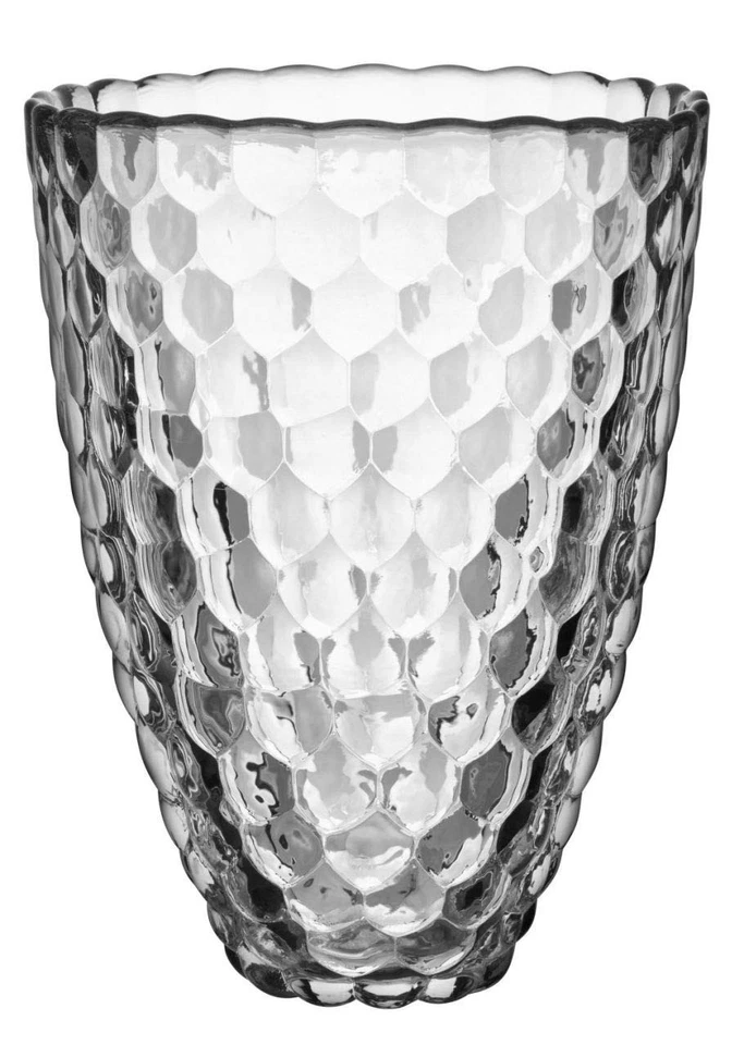 Raspberry 8.25"" Crystal Vase, Clear - Image 1 of 1
