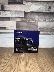 Canon PowerShot SX740 HS Lite Edition Camera Black - BRAND NEW SEALED✅ - Picture 1 of 3