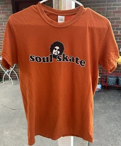 Camisa Naranja Moodymann Soul Skate Detroit House Music Techno DJ - Talla Pequeña - Imagen 1 de 2