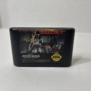 Predator 2 (Sega Genesis, 1992) cartuccia gioco autentica - Foto 1 di 8