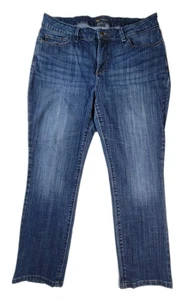 Jeans LEE Secretly Shapes gamba dritta taglia 34x27 vita media vestibilità regolare lavaggio medio - Foto 1 di 7