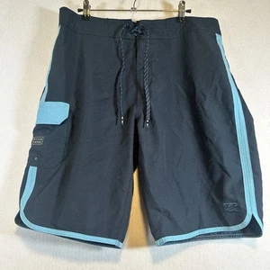 Billabong Mnes Boardshorts mit Tasche Gr. 33 blau Kordelzug Taille Badehose - Bild 1 von 8