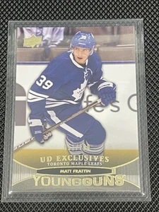 Matt Frattin - 2011-12 Upper Deck Young Guns #243 UD Exclusives - Maple Leafs - Picture 1 of 2