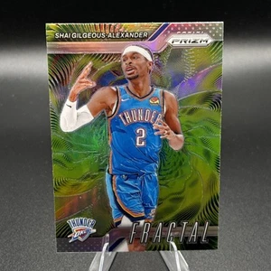2024-25 Panini Prizm  Shai Gilgeous-Alexander #1 Fractal  Silver Prizm - Bild 1 von 2