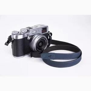 Handmade Genuine Real Leather Camera Shoulder Neck Strap for EVIL FILM Camera - Picture 1 of 18
