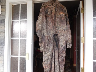 Size L SCENTLOK Savanna EXT Mossy Oak Brush Camouflage Hunting  Coveralls Men's - Image 1 of 4