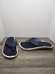 OluKai Kukulu Shoes Mens Size 12 Flip Flop Sandals Waterproof Rubber Comfort - Picture 1 of 9
