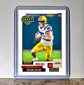 Mason Taylor Rookie 2025 NFL Draft #27 Football Card New York Jets prevendita - Foto 1 di 1