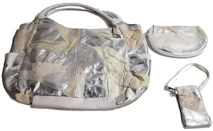 Laura Leather Tote Set - Picture 1 of 1