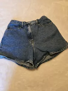 Ann Taylor Shorts Womens size 10 blue denim high waist mom Jean booty summer - Picture 1 of 10