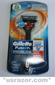 Gillette Fusion Flexball Razor Proglide Flexball Manual Shaver handle Cartridge - Picture 1 of 4
