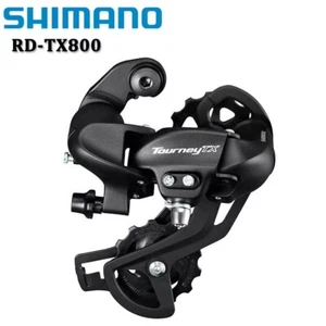 Shimano Tourney RD TX800 7 / 8 Speed Rear Derailleur - Bolt On - Picture 1 of 4