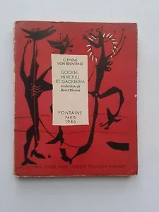 Clemens von BRENTANO "Gockel, Hinckel und Gackeleia" / Brunnen, 1946 - nummeriert - Bild 1 von 1
