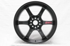Gram Lights WGIV37EH for 57DR 18x8.5 +37 5-114.3 Semi Gloss Black Wheel - Picture 1 of 1