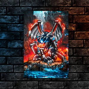 Yamaah MT 07 Dragon art Motorycle poster from Moto Animals - Picture 1 of 2