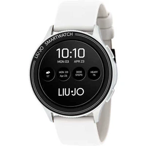 Smartwatch Homme LIU JO LUXURY VOICE SWLJ077 Silicone Blanc Touchscreen - Photo 1/1