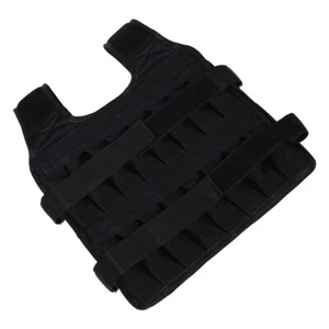 Durable Adjustable Weighted Vest For Strength Training Running Walking Fitness - Picture 1 of 12