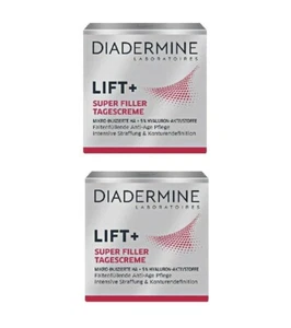 Paquete de 2 crema de día antiedad hialurónica súper relleno Diadermine Lift + 100 ml - Imagen 1 de 1