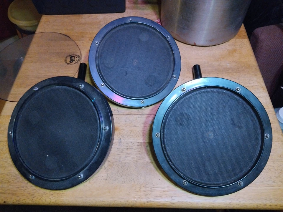 4 almohadillas electrónicas de malla para batería Foto 1 de 1