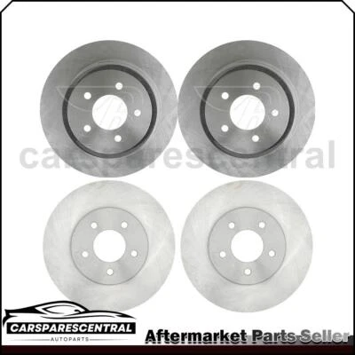 Rotor de freno de disco delantero trasero 4x para Mercury Mariner 2009 2,5 L Raybestos Foto 1 de 4