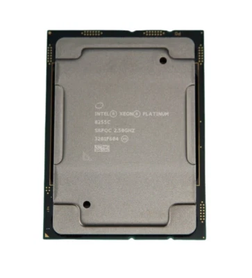 Intel Xeon Platinum 8255C 2.5GHz 35.75MB 24-Core 165W LGA3647 SRFQC - Image 1 of 2