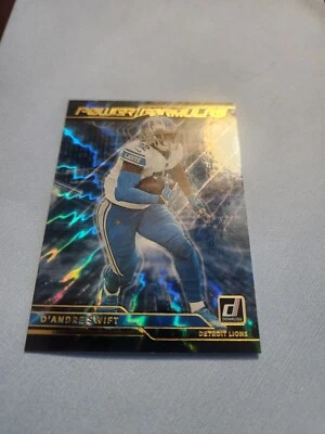 D'ANDRE SWIFT  2021 PANINI  DONRUSS  #PF-1 POWER FORMULAS  LIONS - Image 1 of 3