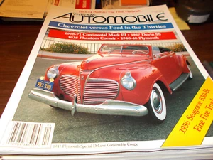 Revista de automóviles de colección abril 1992/1968-71 Continental/1940-48 Plymouth - Imagen 1 de 1