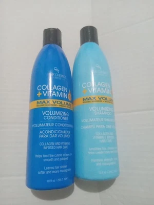 Champú y acondicionador Hair Chemist colágeno + vitamina 10 fl oz Foto 1 de 3