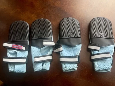 Botines de neopreno Bark Brite para perros todo tipo de clima, impermeables, talla L Foto 1 de 4