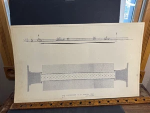 Ponte a inchiostro originale St. James Park, John H. Martin, Brighton College, UMass - Foto 1 di 5