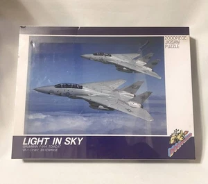 Beverly 2000 Pieces Jigsaw Puzzle F-14 Tomcat Dogfighter Dogfigter Light In Sky - Picture 1 of 7