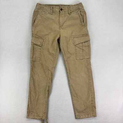 American Eagle Cargo Pants Mens 30x30 Khaki Tan Slim Lived-In Military Style Y2K - Image 1 of 4