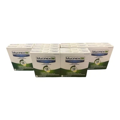 Mucinex DM 72 Total Bi-Capa Comprimidos Expectorante y Supresor de la Tos 10/2026 Foto 1 de 4