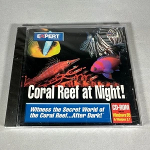 Coral Reef At Night! CD-ROM For Windows 95 & 3.1 By Expert Software - Picture 1 of 2