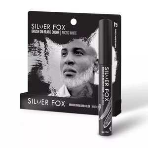Godefroy Silver Fox Arctic White Brush on Beard Color - Picture 1 of 5
