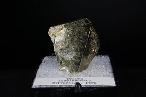 Pyrite / Quiruvilca Mine, Peru / Old Collection Thumbnail Mineral - Picture 1 of 4