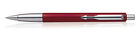 Genuine Parker Vector Standard Chrome T Ballpoint Ball Pen Red Stainless Steel