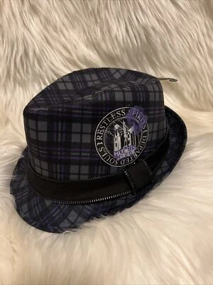 Parques Disney ~ Sombrero Fedora La Mansión Embrujada para Adultos Hombres ~ Unisex NUEVO Foto 1 de 4