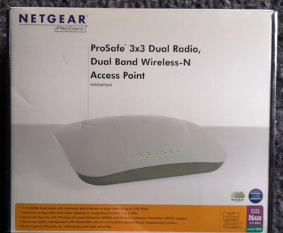 NETGEAR WNDAP660 Prosafe 3X3 Dual Radio Wireless Access Point - Image 1 of 2