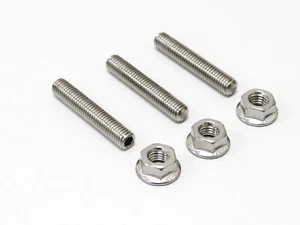 Stainless Steel Exhaust Studs & Nuts For Suzuki TS 250 X 1984-1989 - Picture 1 of 2