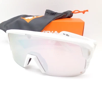 Spy + Optics Monolith 5050 Matte White Platinum Spectra Authentic New Sunglasses - Image 1 of 4