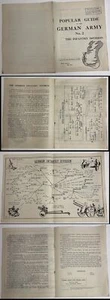 1941WAR Office-German Army, Opuscolo Nessun 2 Il Fanteria, Home Guard Issu - Picture 1 of 1