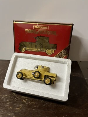 Coche blindado Rolls Royce 1920 Matchbox en caja original Foto 1 de 3