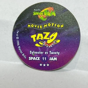 Space Jam Movie Motion Tazo 1996 Sylvester VS Tweety #11 - Imagen 1 de 2